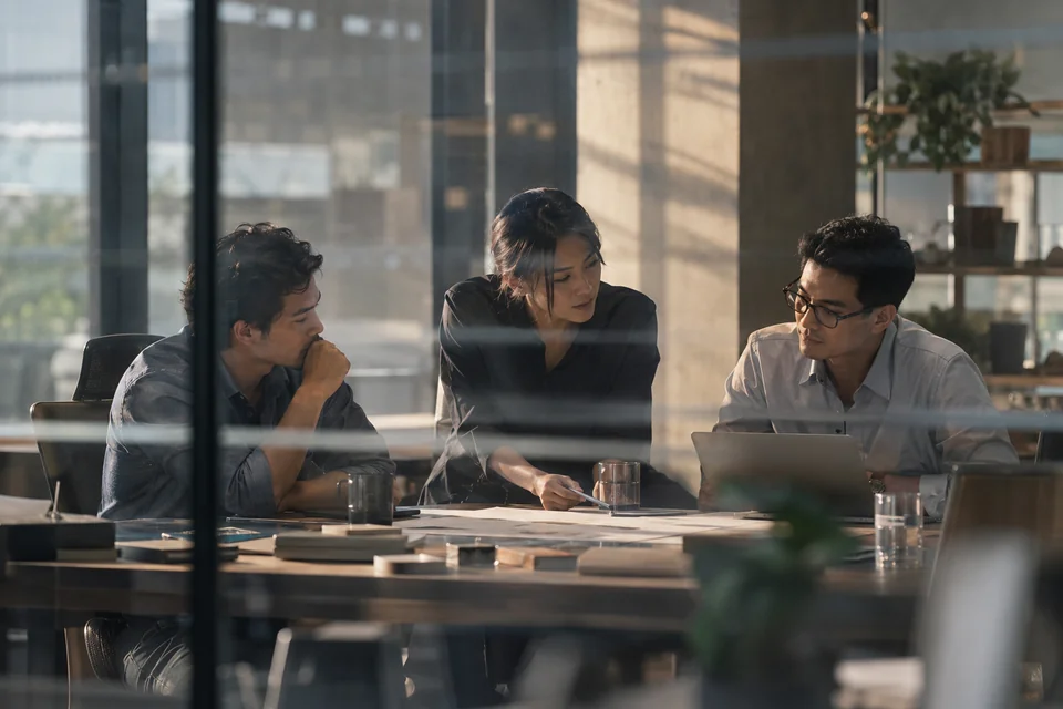Department leads discussing an adoption plan